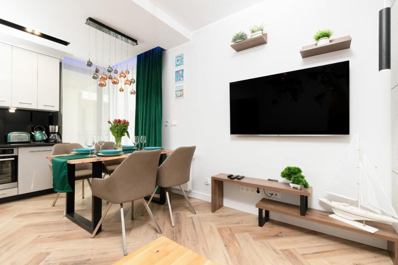 Klimatyczny Apartament W Centrum Gdanska Ngoại thất bức ảnh